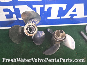 Volvo Penta Stainless Go Fast DpxR Dpx Propeller set E4 no longer made  3850013 NLA