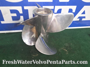 Volvo Penta Stainless Go Fast DpxR Dpx Propeller set E4 no longer made  3850013 NLA