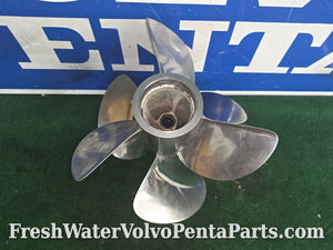 Volvo Penta Stainless Go Fast DpxR Dpx Propeller set E4 no longer made  3850013 NLA