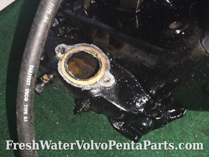Volvo Penta 7.4L 454 7.4Gi Fuel Injection  intake Manifold upper and lower 12550668 oval port