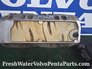 Volvo Penta 7.4L 454 7.4Gi Fuel Injection  intake Manifold upper and lower 12550668 oval port