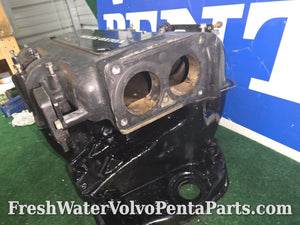 Volvo Penta 7.4L 454 7.4Gi Fuel Injection  intake Manifold upper and lower 12550668 oval port