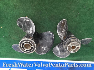 Volvo Penta D6 Dpsm Dps-M Aluminum Propellers 3856356 3856346