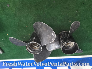 Volvo Penta D6 Dpsm Dps-M Aluminum Propellers 3856356 3856346