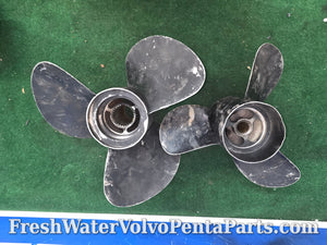 Volvo Penta D6 Dpsm Dps-M Aluminum Propellers 3856356 3856346