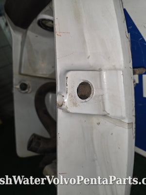 Volvo Penta Big Pin Transom plate shield 1992 93 Dp-C Sp-C . Transom Only DP-C1 DP-D1