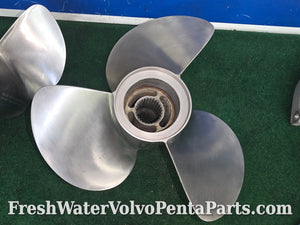 Volvo Penta F5 Stainless Propellers Dpsm Dps Dps-M balanced 3851465 3851475