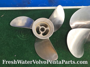 Volvo Penta F5 Stainless Propellers Dpsm Dps Dps-M balanced 3851465 3851475