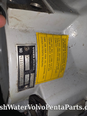 Volvo Penta Dp-E Dp-D1 Dp-C1 Dp-S  Rebuilt transom plate 872842 3868299