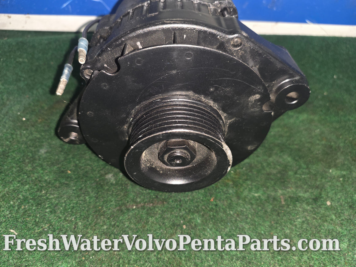 REBUILT alternator for Volvo Penta V8 V6  Serpentine belt pulley Style 21728415