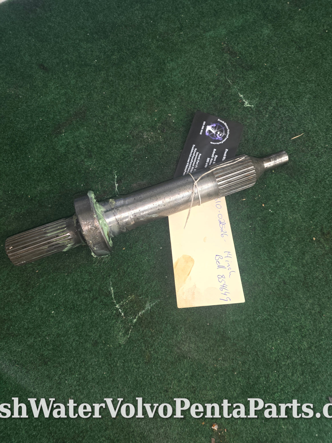 Volvo Penta Intermediate Spindle shaft PN 853809 for 14 inch Bellhousing  3851017 854649 872113