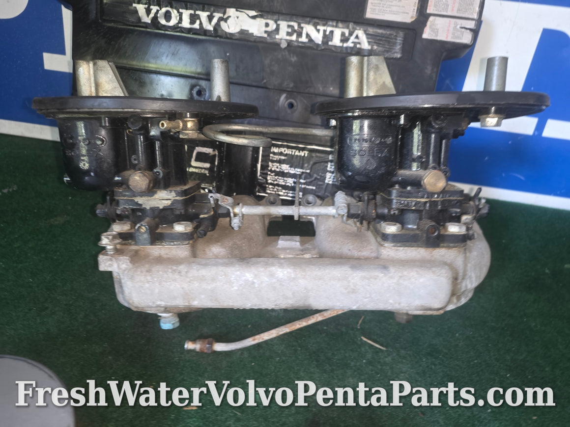 Volvo Penta 4 cylinder Dual Carbs PA1 44 Aq151 250B 250A B230 230 B , Red block