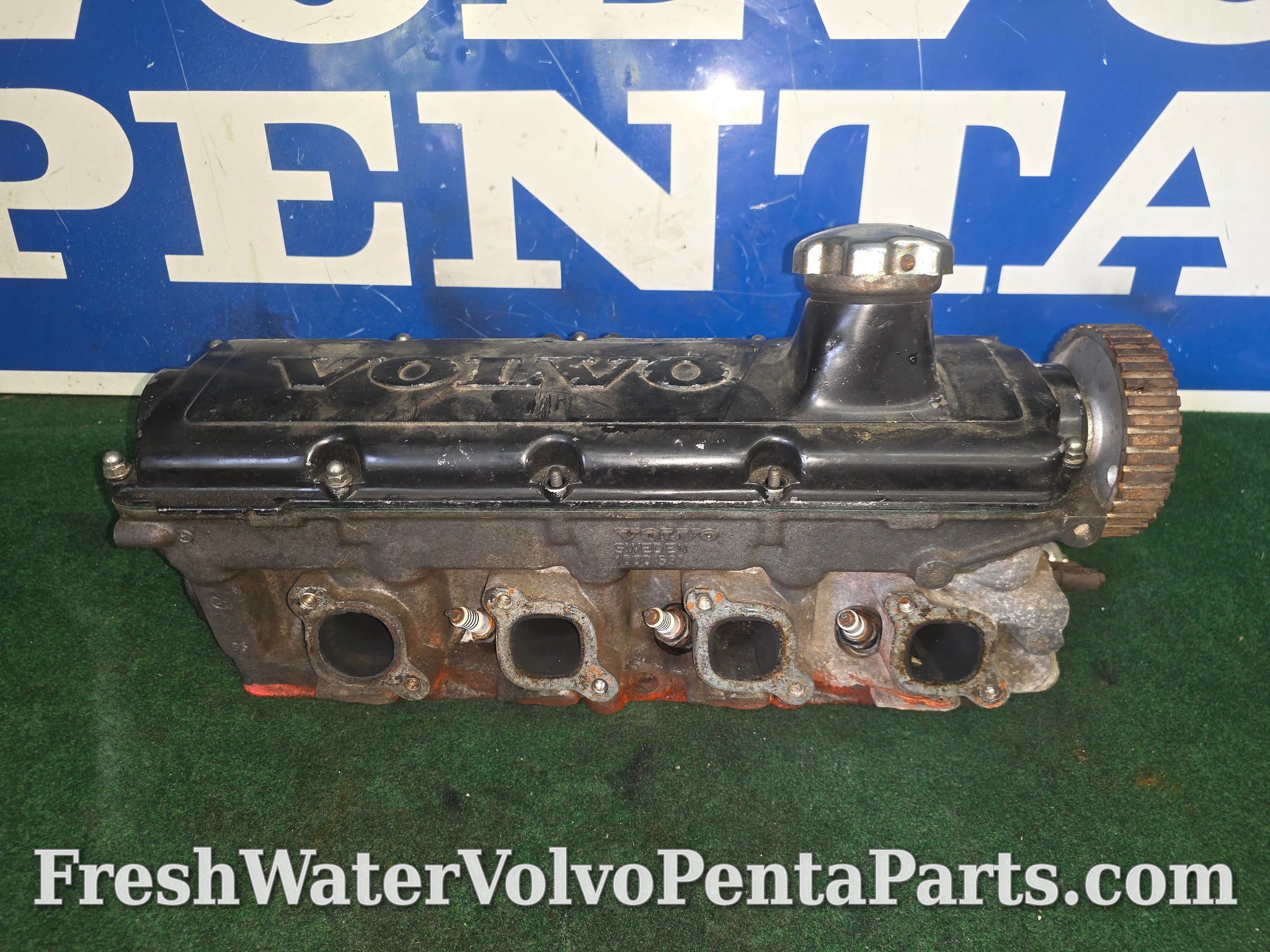 Volvo Penta 1000 531, 8 valve Cylinder head Slotted A Cam b230 230B aq131 aq125B 1000531