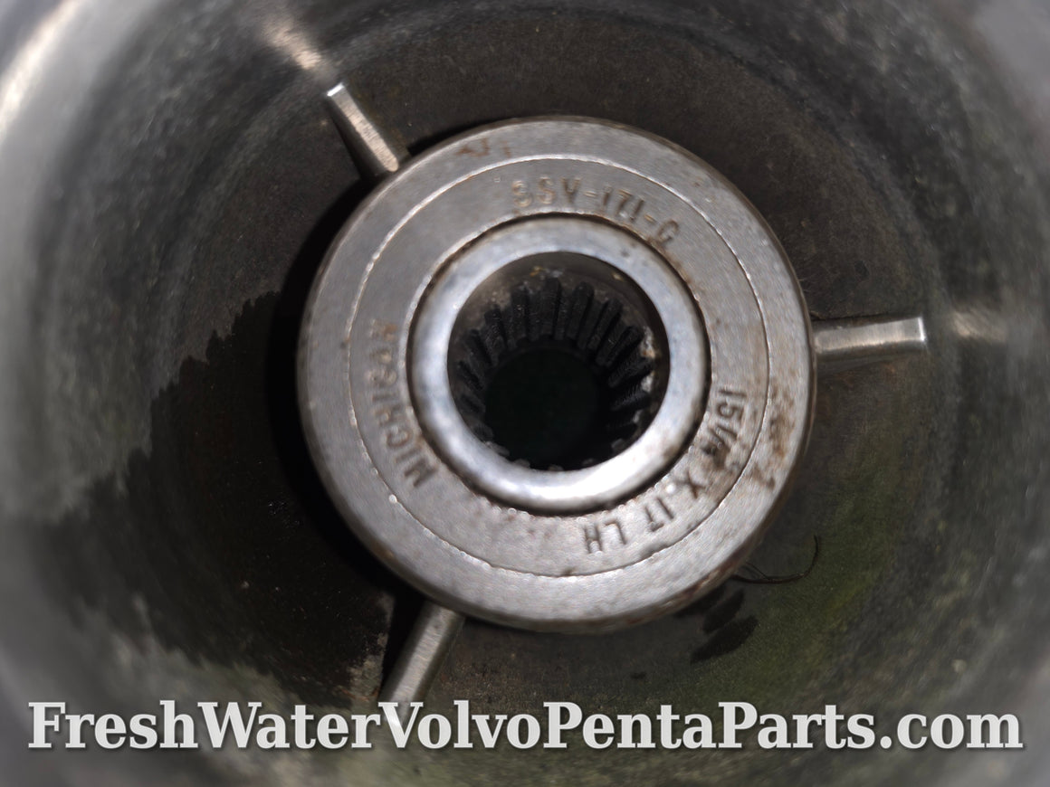 Volvo Penta Stainless steel Michigan 15 1/4 x 17 Lh for Aq Series Drives 270 275 280 285 290 Sp-A Sp-C