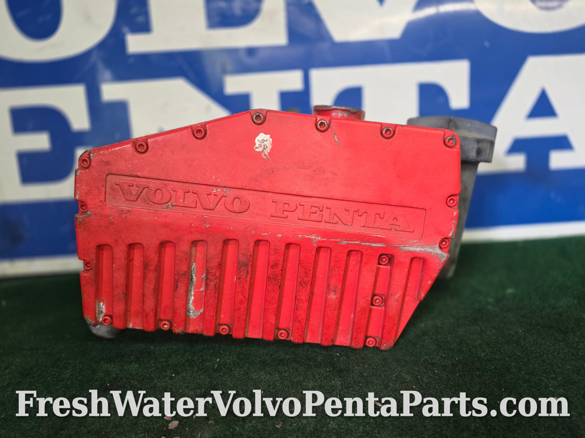 Volvo Penta b230 230B aq131 heat exchanger 856135 855453 water filter strainer 856100