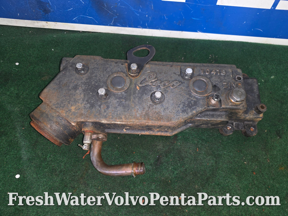 Volvo Penta Osco USA aq 131 aq125 Aq151 b230 230B exhaust manifold