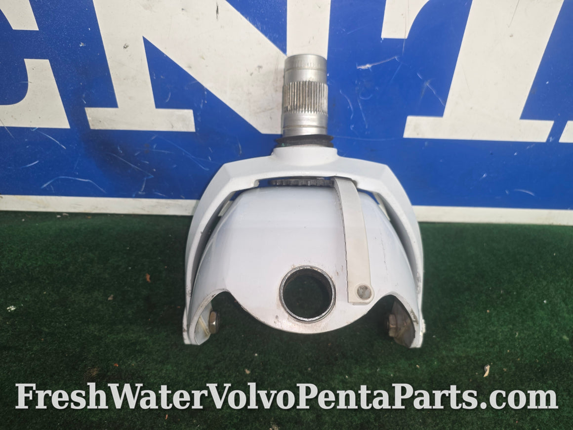 Volvo Penta 852852 Dp-A Steering fork and helmet assembly original finish exceptionally Clean