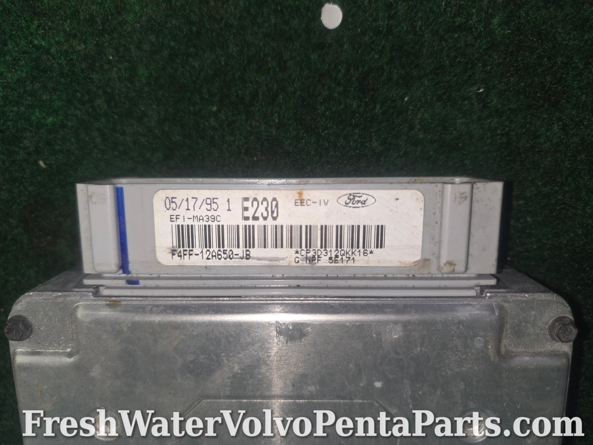 Volvo Penta Ford 5.0L 302 1995 1996 EFI ECM ECU EEC computer E230 F4ff-12A650-JB
