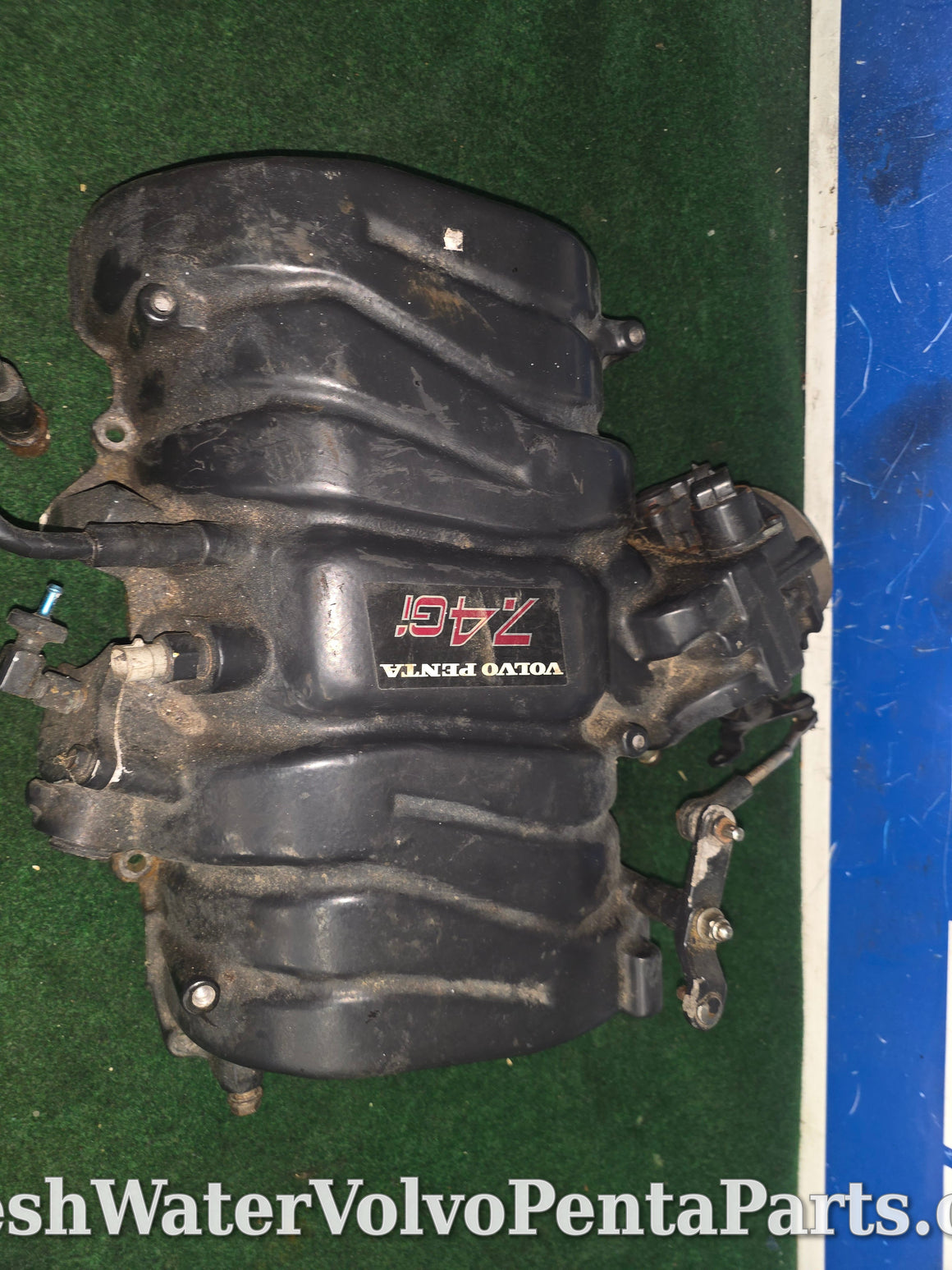 Volvo Penta Gm 7.4L 454 intake Plenum / throttle body 12553838