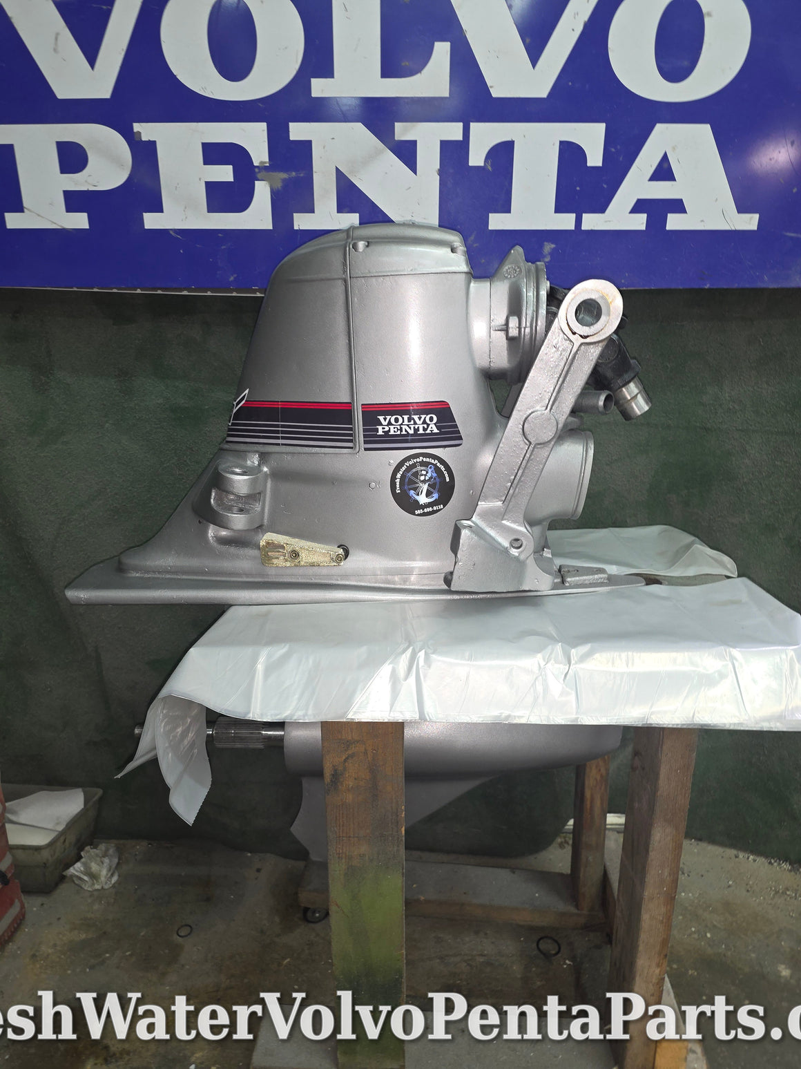Volvo Penta DpX-A DPX rebuilt Resealed 1.68 Gear ratio outdrive 3869044 New Gear Set Bearings Seals
