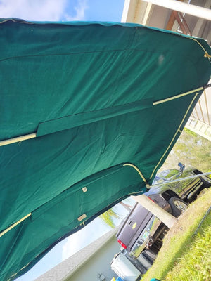 Bimini top Wellcraft Sunbrella Bimini Top Boat Marine 80 inch w x 72 in L,  4 Bow
