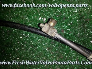 Volvo Penta 14ft throttle Cable with ends Spring loaded end for carburetor aq125