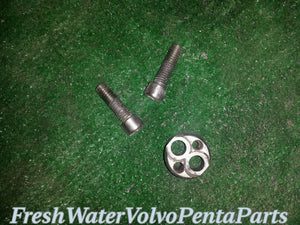 Volvo Penta Pivot pin 852705 2 bolt style for  Dp-A Dp-C Sp Dp 290 280 275 270