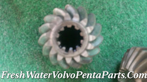 Volvo Penta  Aq 270-280 Lower gear unit gear set 4 Cylinder ratio 2.15 & Prop shaft