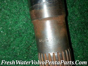 Volvo Penta 26 spline expired Spindle 855759 for 4 cylinder  Bellhousing Flywheel cover