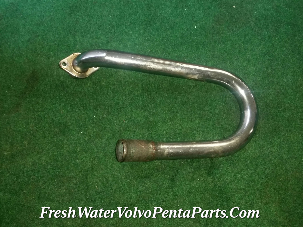 Volvo Penta rare  290 DP-A Dp-B Dp-B1 coolant pipe 1.78 740A w thru Hull exhaust no Y-pipe