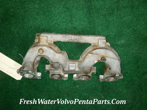 Volvo Penta 8 Valve Dual Carburetor 841145 Aq145 Aq151 Intake Manifold