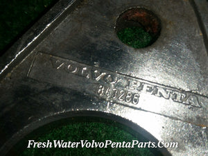 Volvo Penta Aluminum  Motor mount pad pads spacers p/n 843286
