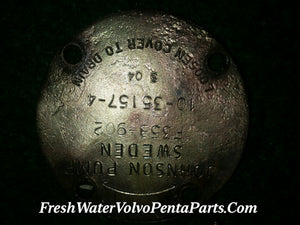 Volvo Penta Raw Sea water Pump P/n 807368 825916 833415 833522 MD2B Diesel