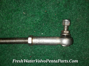Volvo Penta 290 Dp-A Sp-A twin engine stainless tie rod with threaded steering arms