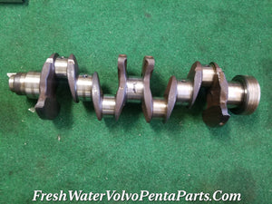 Volvo Penta B23 forged Crankshaft 80mm stroke Rear thrust 63mm Mains Aq145A bb145