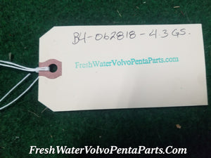 New Volvo Penta 4.3GS Raw water Pump P/n  21214596  3862487, 3812697, 3858229