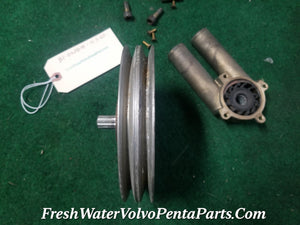 New Volvo Penta 4.3GS Raw water Pump P/n  21214596  3862487, 3812697, 3858229