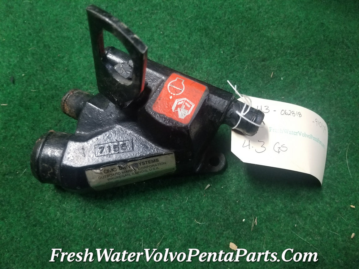 Volvo Penta 4.3Gs THermostat and Housing 910179 Casting P/n 3850360 V6 V8