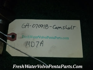 Volvo Penta MD7A 2 cylinder diesel camshaft P/n 3876330