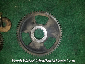 Volvo Penta Diesel MD7A Timing gears P/N 3875375 3875339 2 cylinder