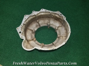 Volvo Penta Early GM V8 V6  Bellhousing 2 Piece Flywheel Cover