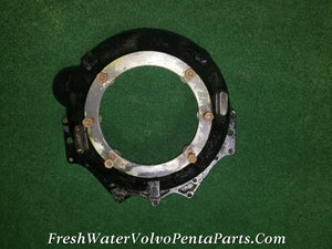 Volvo Penta Early GM V8 V6  Bellhousing 2 Piece Flywheel Cover