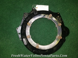 Volvo Penta Early GM V8 V6  Bellhousing 2 Piece Flywheel Cover