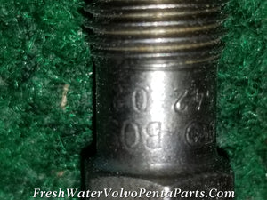 Volvo Penta Diesel 1 glow Plug  P/n 838954 Bosch Germany AQAD40B TAMD40B TD30A