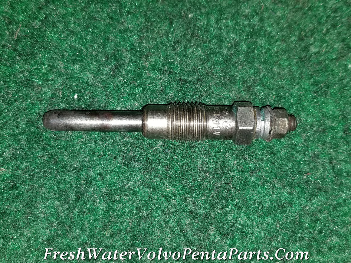 Volvo Penta Diesel 1 glow Plug  P/n 838954 Bosch Germany AQAD40B TAMD40B TD30A