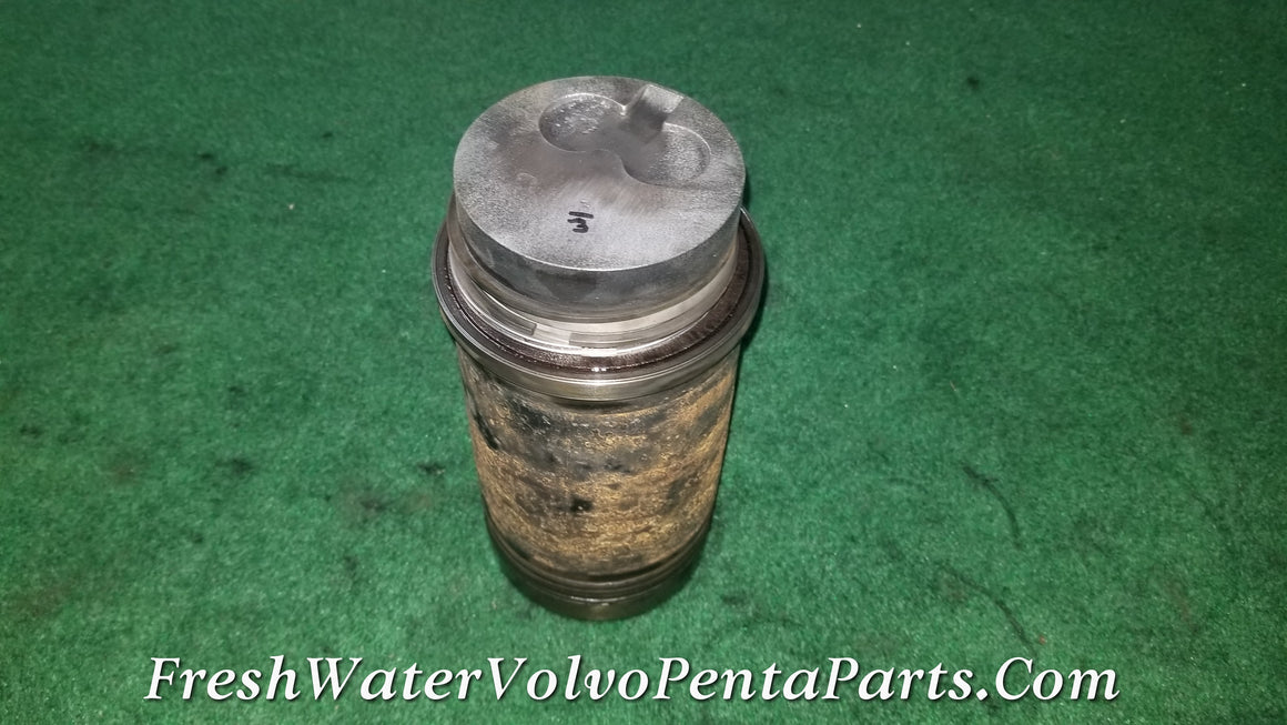 Volvo Penta AQAD40 B Cylinder Liner Kit Sleeve & piston assembly 875722 Cylinder 3