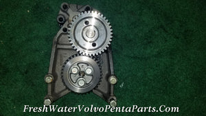 Volvo Penta AQAD40 B oil Pump P/n 860721 C/n 1000301 1542218 1542215