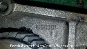 Volvo Penta AQAD40 B oil Pump P/n 860721 C/n 1000301 1542218 1542215