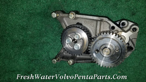 Volvo Penta AQAD40 B oil Pump P/n 860721 C/n 1000301 1542218 1542215
