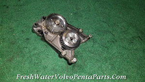 Volvo Penta AQAD40 B oil Pump P/n 860721 C/n 1000301 1542218 1542215